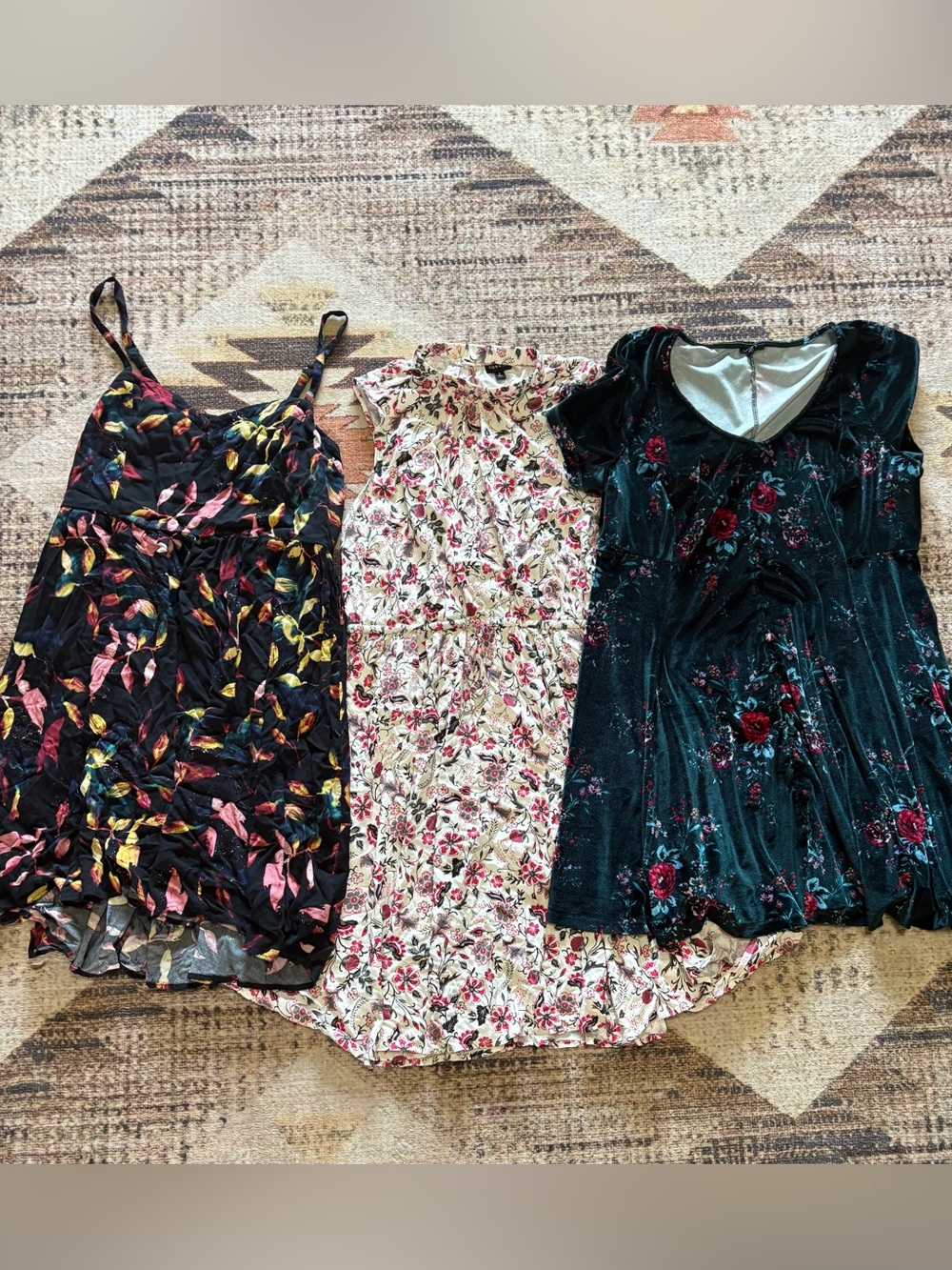 Torrid Size 2 Bundle Of 3 Floral Dresses